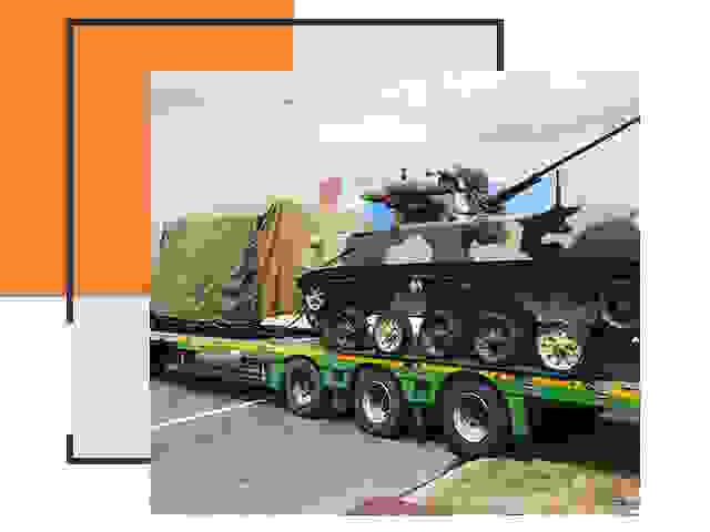 Перевозка военной техники в Дальнегорске