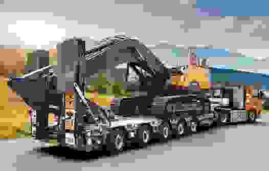 Негабаритная перевозка с учетом высоты в Дальнегорске